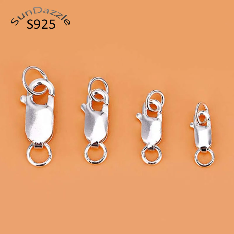 Lobster Clasp Silver - Hakiki Gerçek Saf 925 Ayar Gümüş
