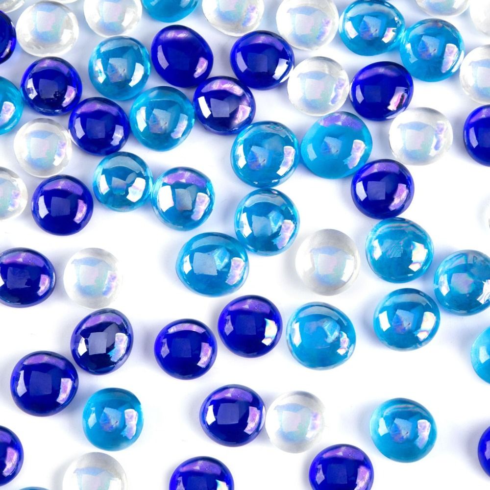 Crystal Bead Mix - Cam Çakıl Taşları Vazo Dolgu Boncukları