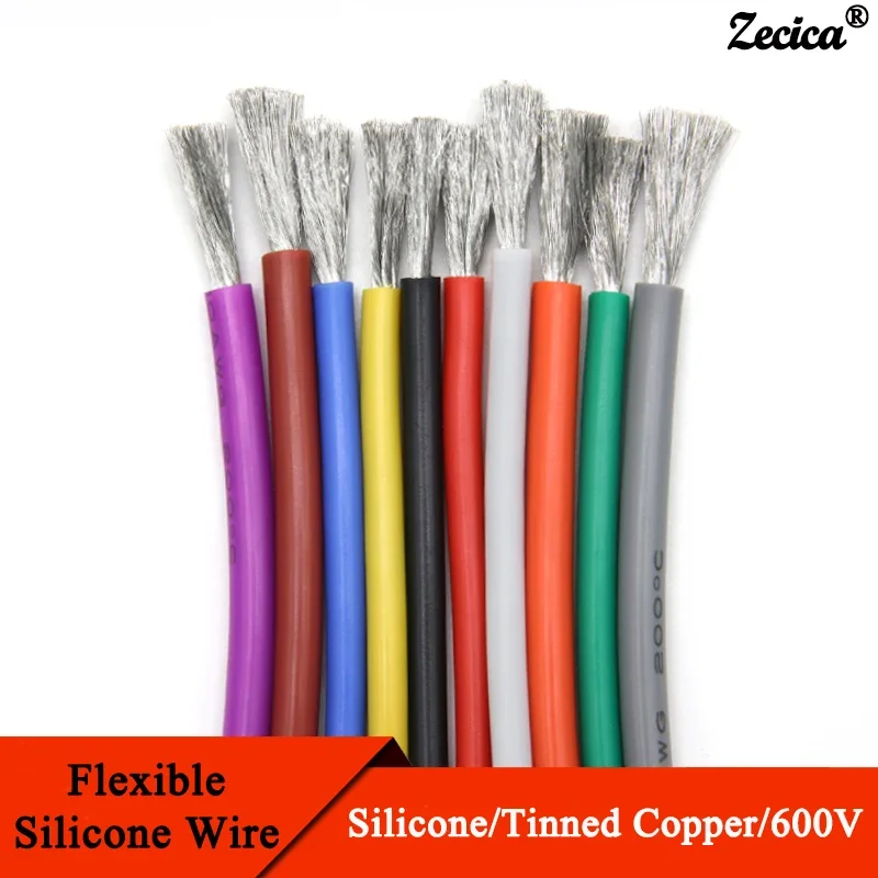 Wire 22 Gauge Copper - 1M/5M Isıya Dayanıklı Kablo 30 28