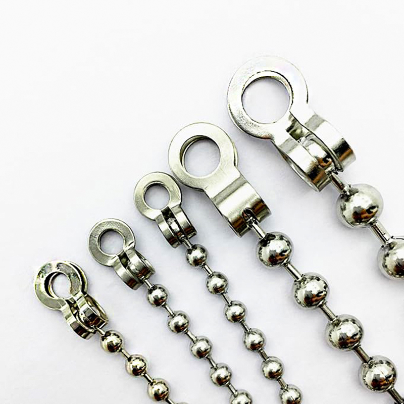 Jewelry Making Designs - 30 adet paslanmaz çelik bilyalı zincir
