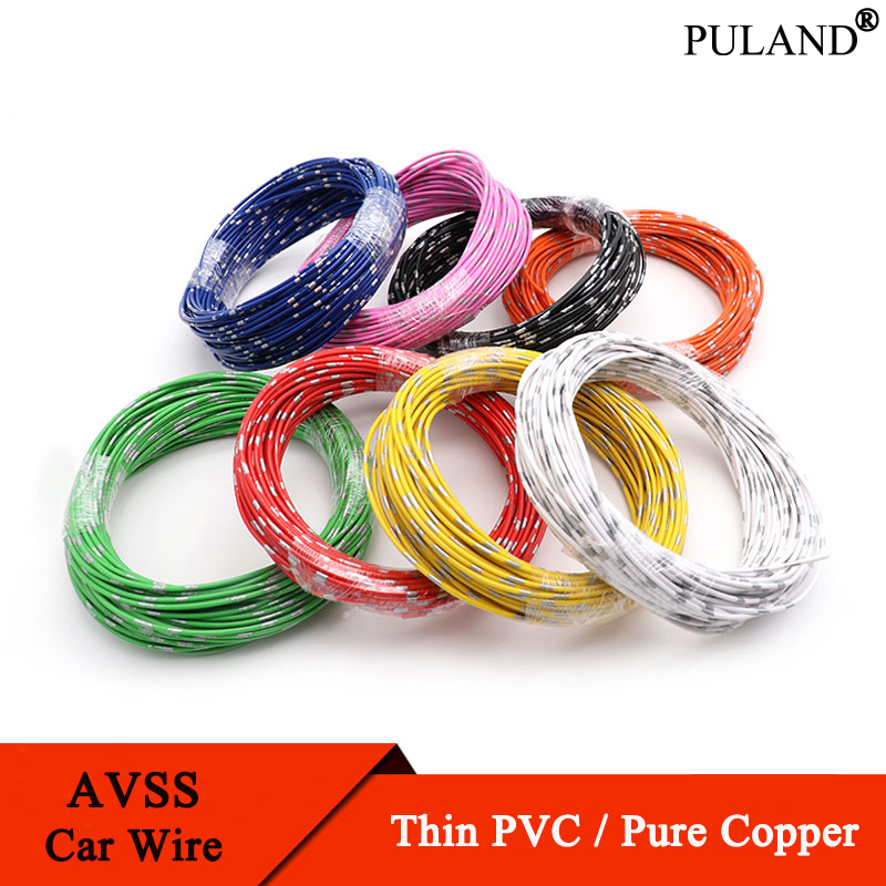 Wire 22 Gauge Copper - 5 ~ 50 m AVSS Otomotiv