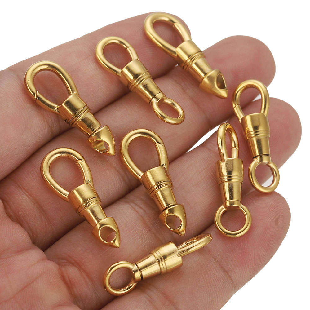 2 adet/grup paslanmaz çelik ça - Lobster Clasp Silver incelemesi ve fiyatı