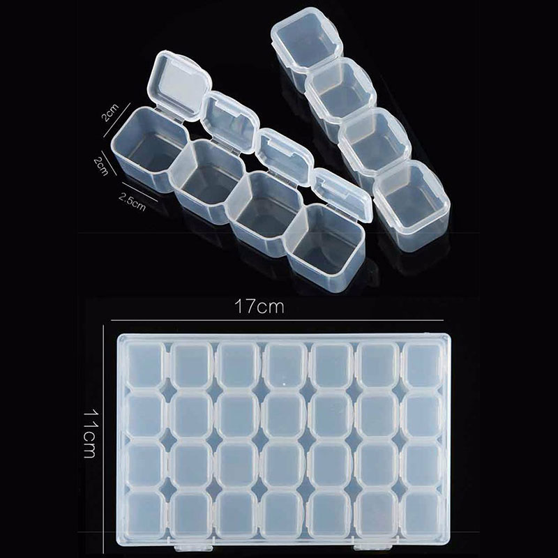 Şeffaf Çivi Sanat Organizatör  - Jewelry Making Organizer Box incelemesi ve fiyatı