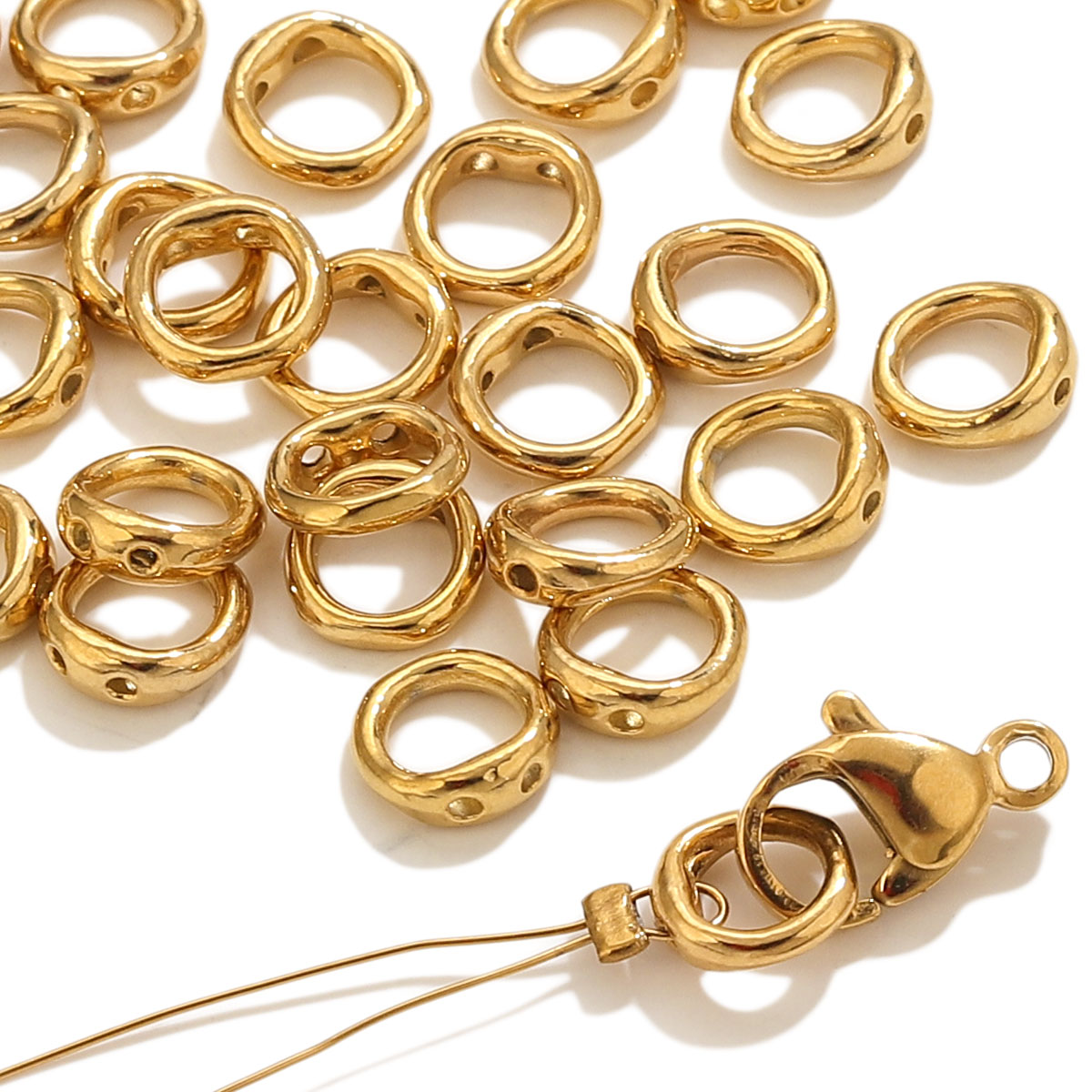 20 adet Paslanmaz Çelik Klipsl - Jewelry Making Designs incelemesi ve fiyatı