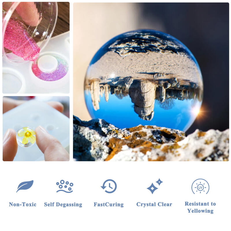 200g/250g/500g UV Reçine Sert  - Jewelry Making Uv Resin Kit incelemesi ve fiyatı