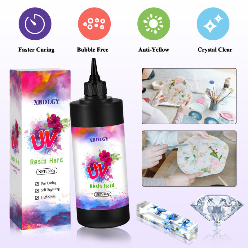 200g/250g/500g UV Reçine Sert  - Jewelry Making Uv Resin Kit incelemesi ve fiyatı