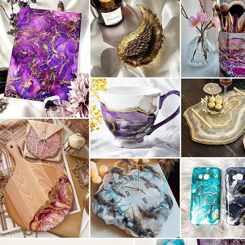 1 takım Reçine Pigment Kiti Sa - Jewelry Making Uv Resin Kit incelemesi ve fiyatı