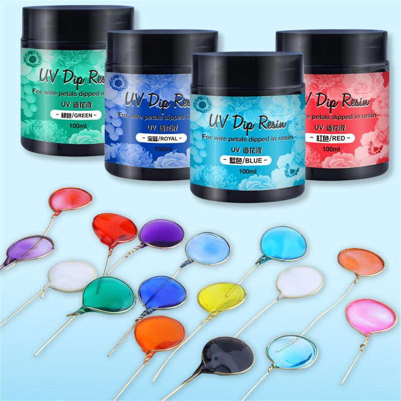 40/100ml UV DIP reçine yüksek  - Jewelry Making Uv Resin Kit incelemesi ve fiyatı