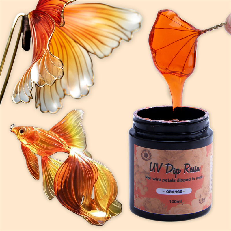 40/100ml UV DIP reçine yüksek  - Jewelry Making Uv Resin Kit incelemesi ve fiyatı