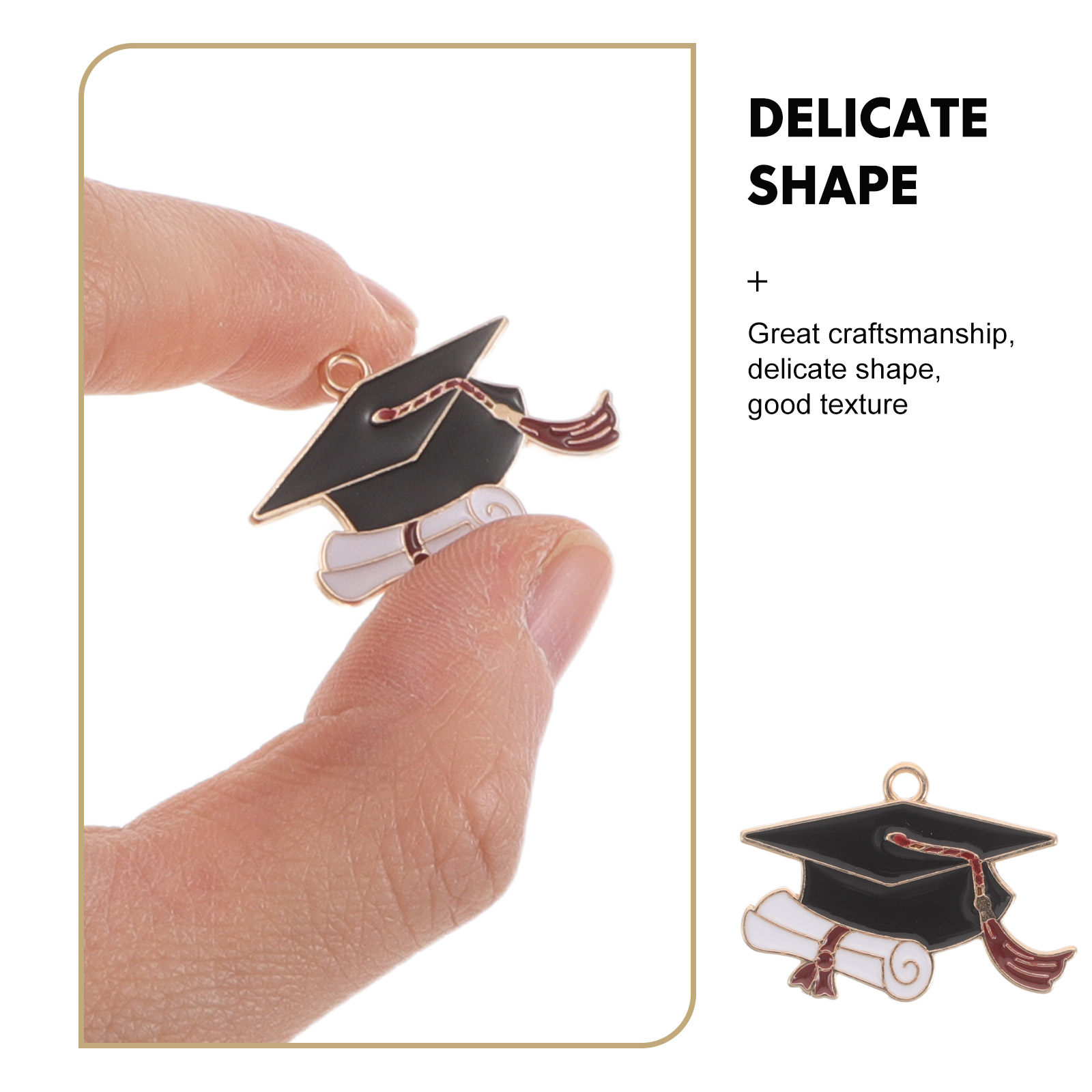 50 Adet Mezuniyet Şapkası Süsl - Jewelry Making Diploma incelemesi ve fiyatı