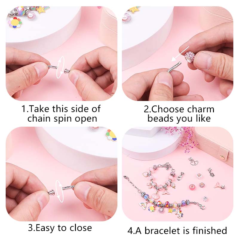  ﻿ Kızlar DIY Bilezik Seti El - Jewelry Making Qc incelemesi ve fiyatı