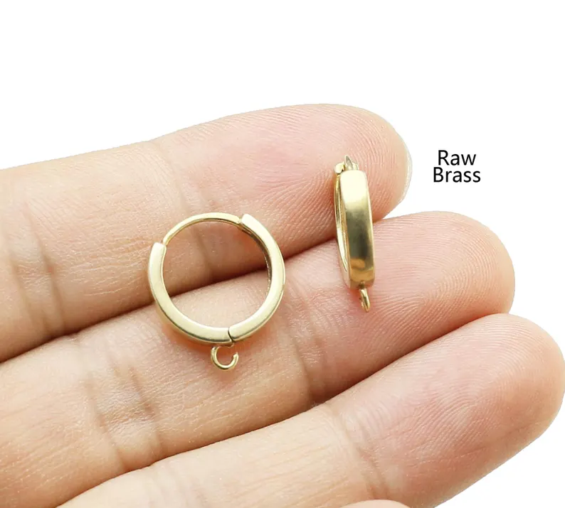 10 adet Pirinç Kulak Çemberler - Jewelry Making Designs incelemesi ve fiyatı