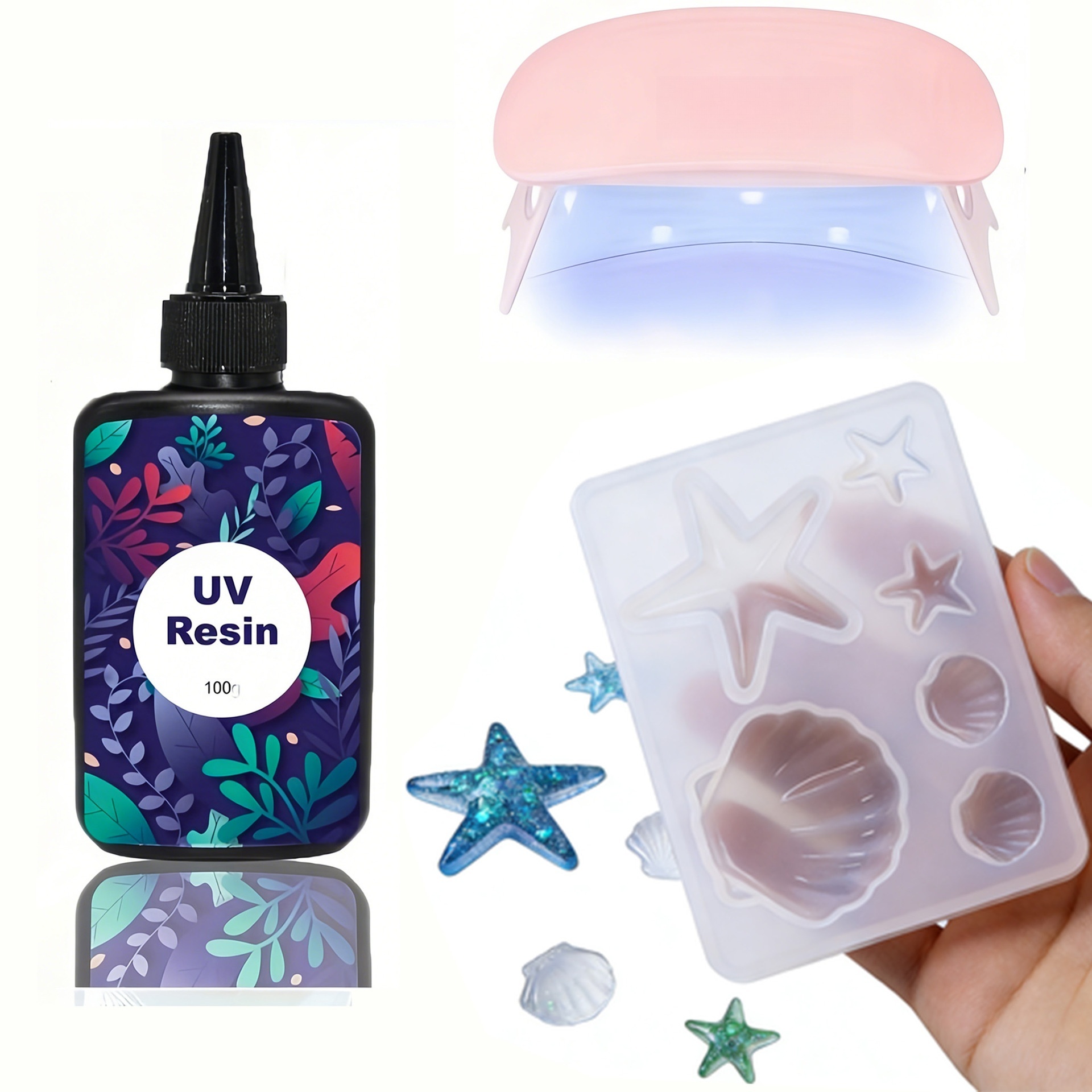 DIY Okyanus Temalı Kristal Epo - Jewelry Making Uv Resin Kit incelemesi ve fiyatı