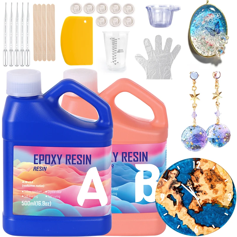 Kolay Karıştırılan Epoksi Reçi - Jewelry Making Uv Resin Kit incelemesi ve fiyatı