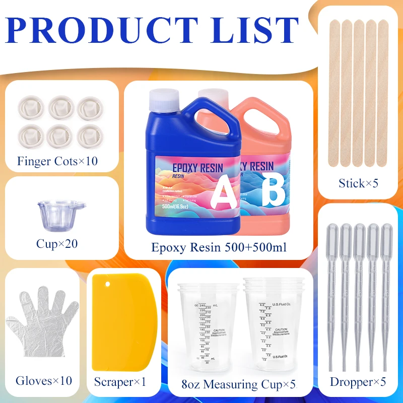 Kolay Karıştırılan Epoksi Reçi - Jewelry Making Uv Resin Kit incelemesi ve fiyatı