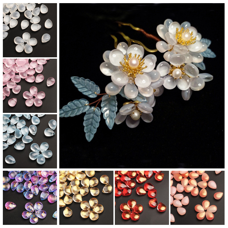 10 adet düz gözyaşı şekli 10x1 - Crystal Bead Mix incelemesi ve fiyatı