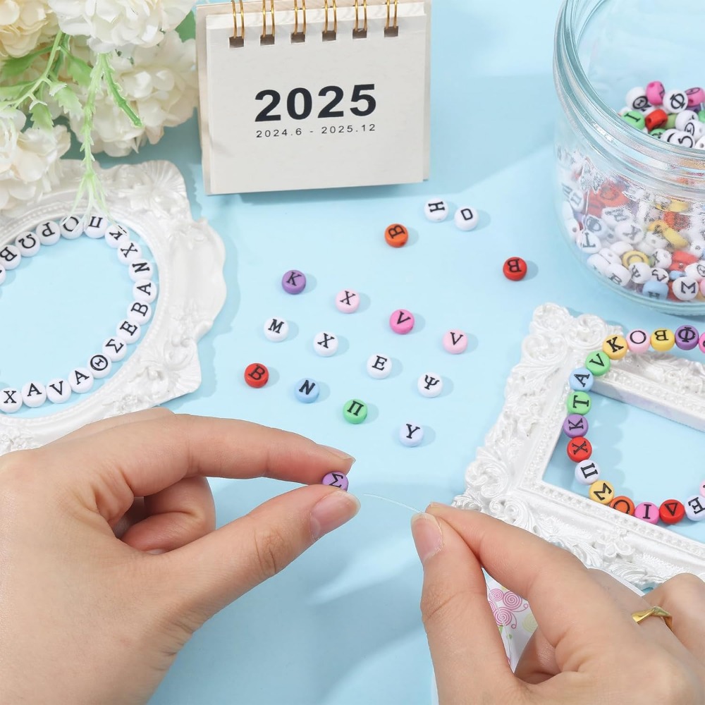 Yunan alfabesi boncuk streç bi - Jewelry Making Diy Kit incelemesi ve fiyatı