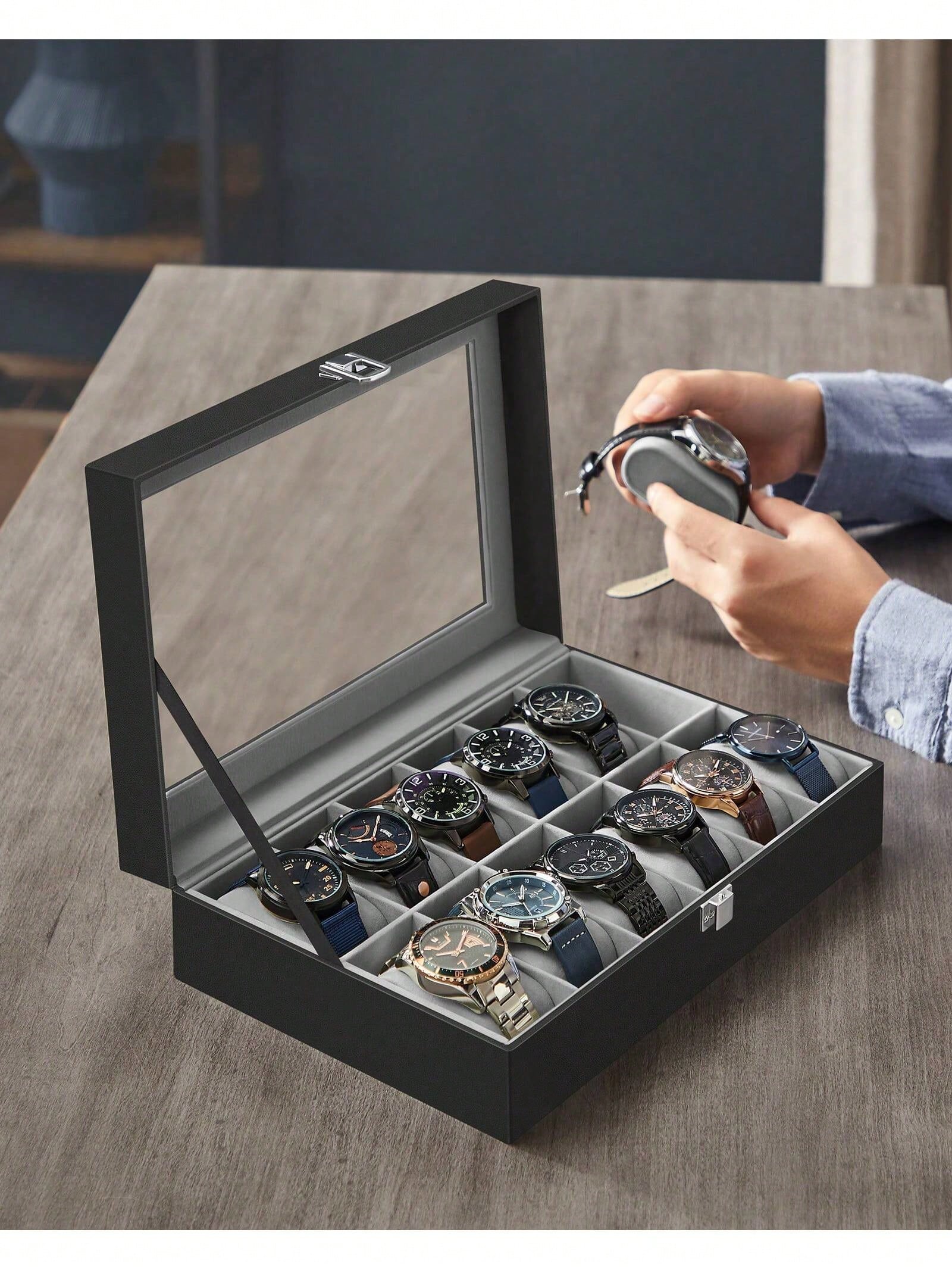 12 Yuvalı Kilitlenebilir Saat  - Jewelry Making Organizer Box incelemesi ve fiyatı