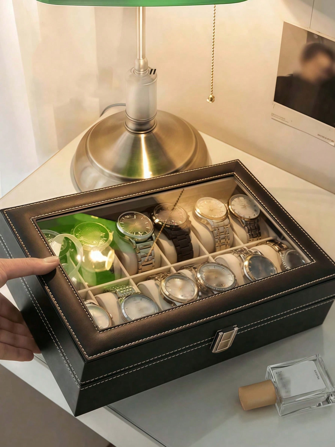 Kilitli Deri Saat Kutusu, Büyü - Jewelry Making Organizer Box incelemesi ve fiyatı