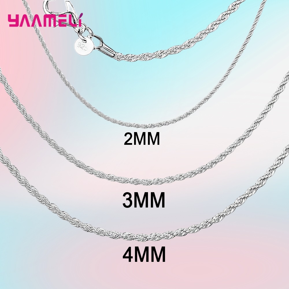 Üst satış gerçek saf 925 ayar  - Lobster Clasp Silver incelemesi ve fiyatı