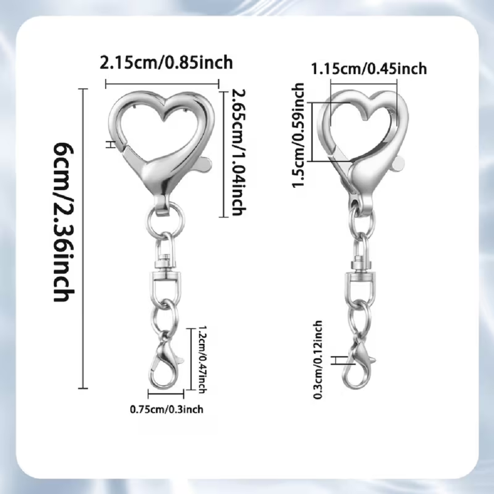 5/15/30 adet kalp şeklinde dön - Jewelry Making Designs incelemesi ve fiyatı