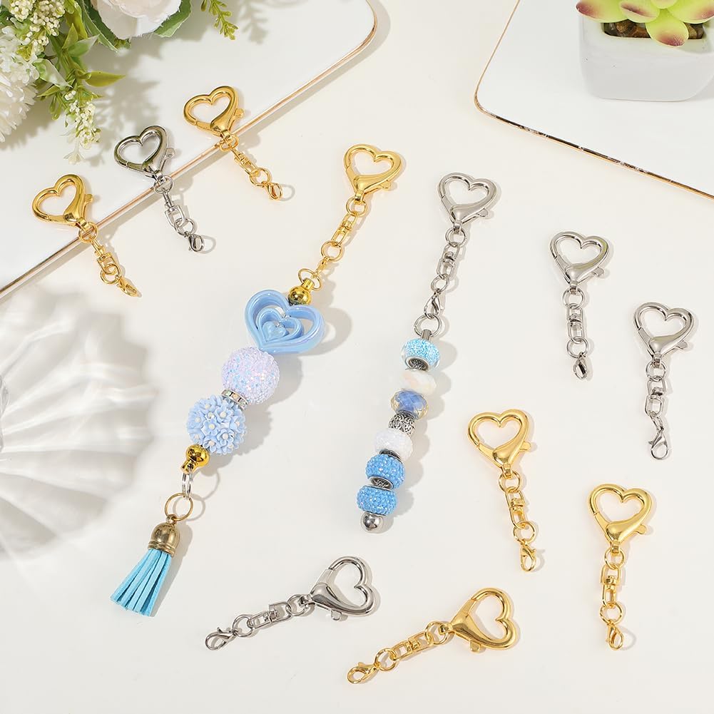 5/15/30 adet kalp şeklinde dön - Jewelry Making Designs incelemesi ve fiyatı