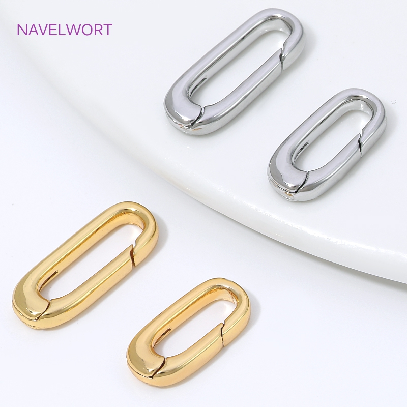 1/2/4 adet 18K altın kaplama O - Jewelry Making Designs incelemesi ve fiyatı