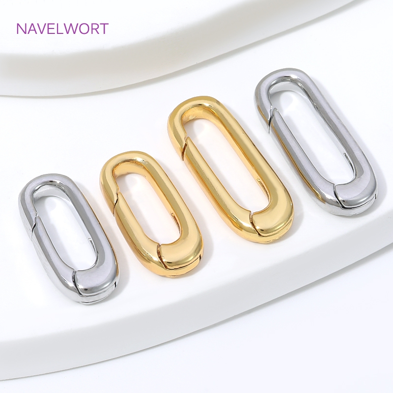 1/2/4 adet 18K altın kaplama O - Jewelry Making Designs incelemesi ve fiyatı