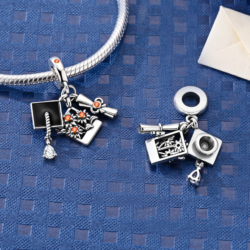 Grad Set Charms 925 Ayar Gümüş - Jewelry Making Diploma incelemesi ve fiyatı