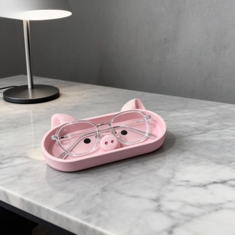 Pembe domuz şekilli saklama te - Jewelry Making Desk incelemesi ve fiyatı