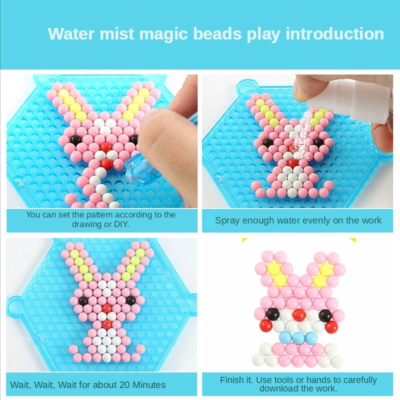 1000 adet/kutu DIY su sprey si - Crystal Bead Mix incelemesi ve fiyatı