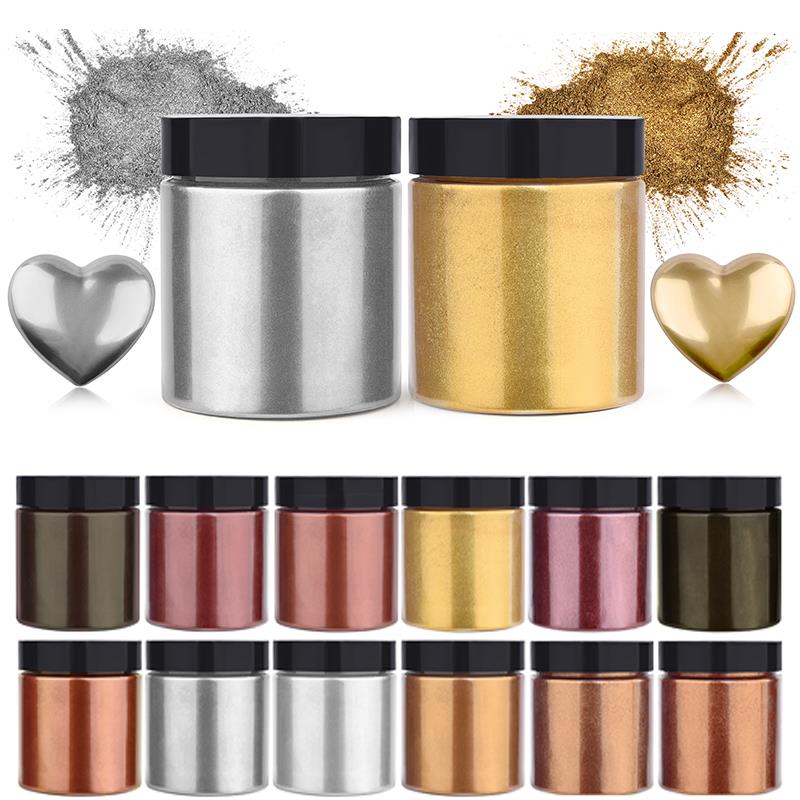 50g pırıltılı metalik altın gü - Jewelry Making Uv Resin Kit incelemesi ve fiyatı