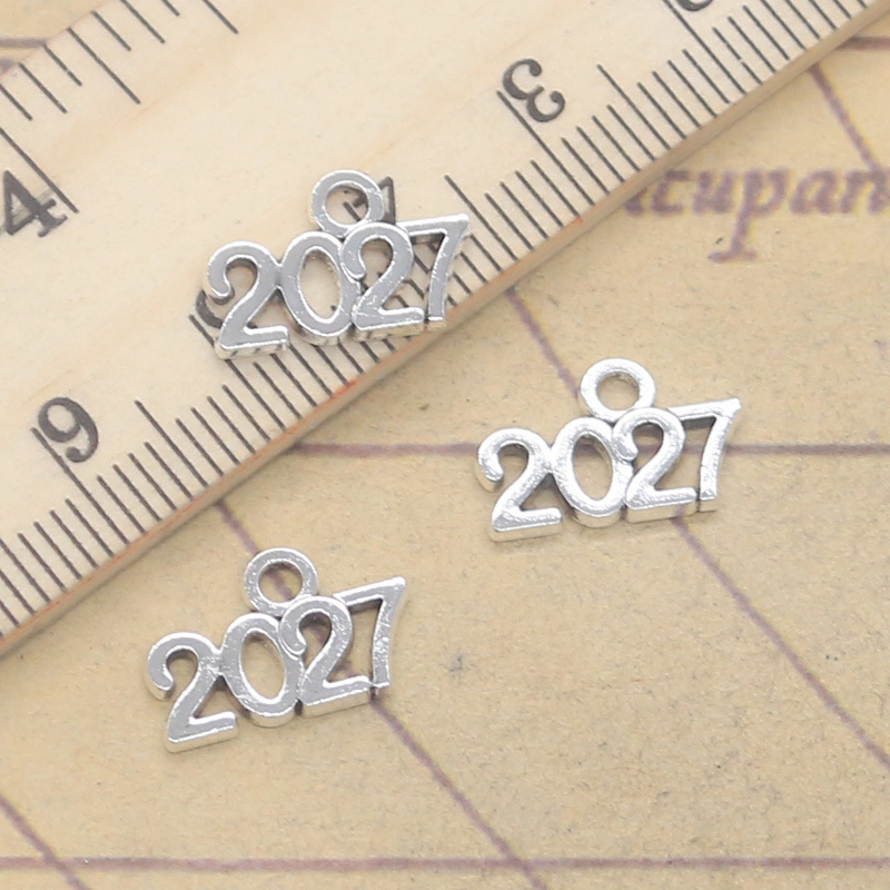 30 adet Charms 2027 Mezuniyet  - Jewelry Making Diploma incelemesi ve fiyatı