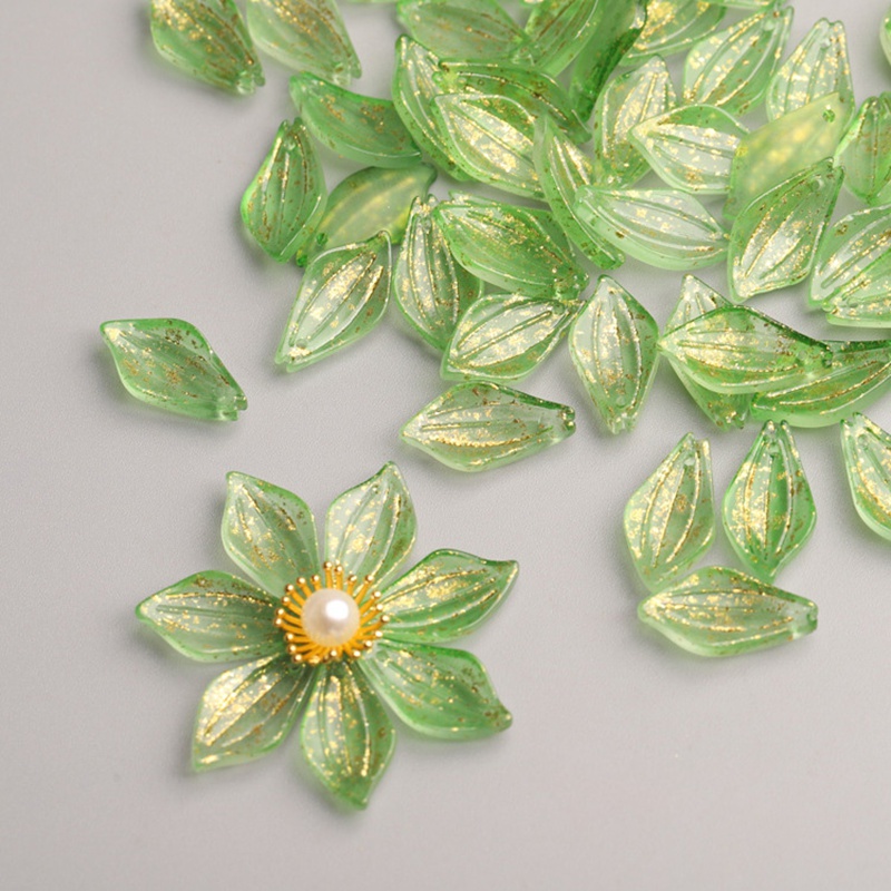 10 adet çiçek yaprağı şekli 18 - Jewelry Making Qc incelemesi ve fiyatı
