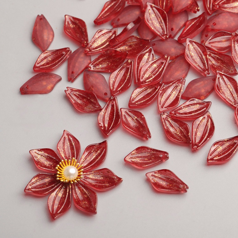 10 adet çiçek yaprağı şekli 18 - Jewelry Making Qc incelemesi ve fiyatı