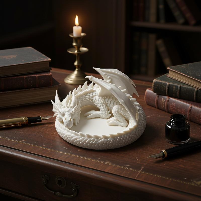 Yaratıcı Gotik 3D Baskı Ejderh - Jewelry Making Desk incelemesi ve fiyatı