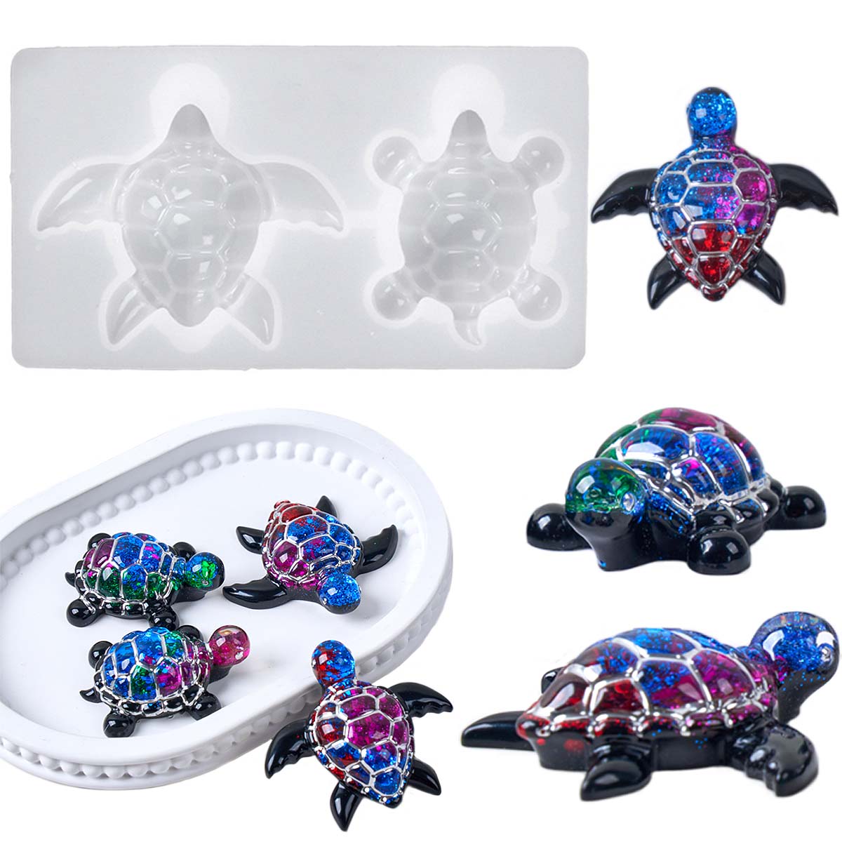 3D Deniz Kaplumbağası Anahtarl - Jewelry Making Uv Resin Kit incelemesi ve fiyatı