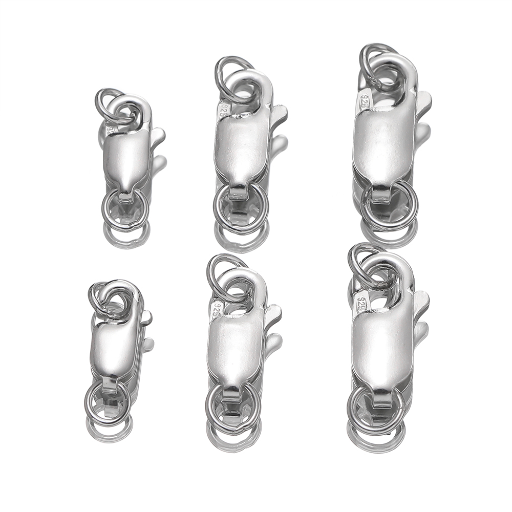 2 adet katı gümüş ıstakoz toka - Lobster Clasp Silver incelemesi ve fiyatı