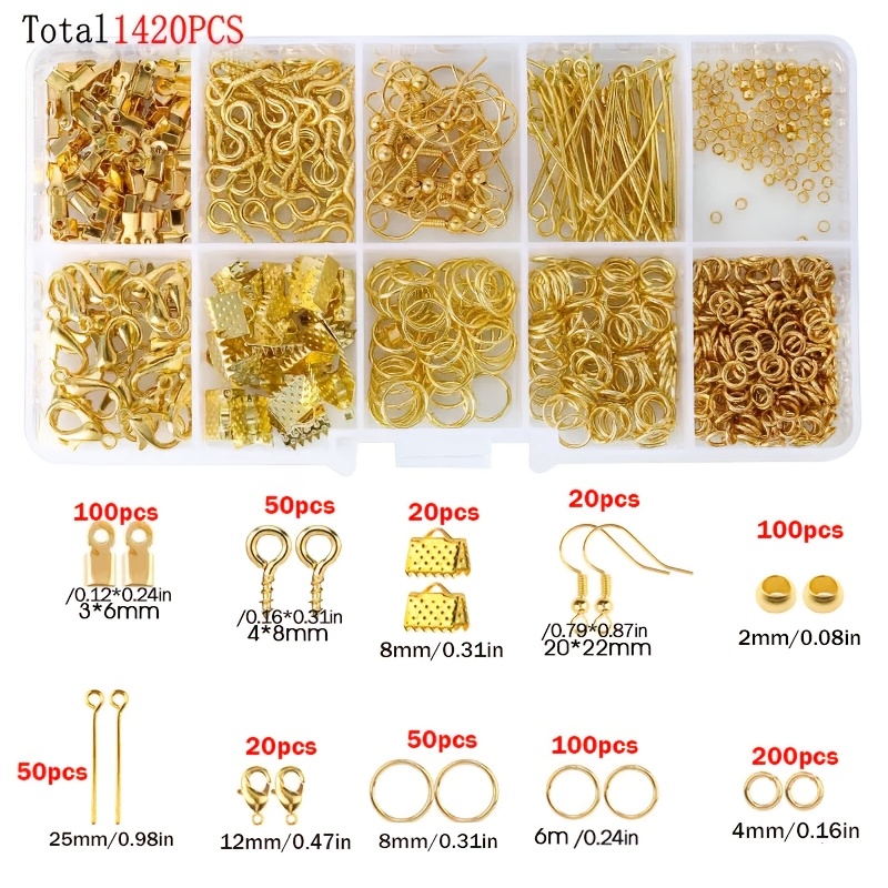 1420 adet 1 kutu Takı Bulgular - Jewelry Making Diy Kit incelemesi ve fiyatı