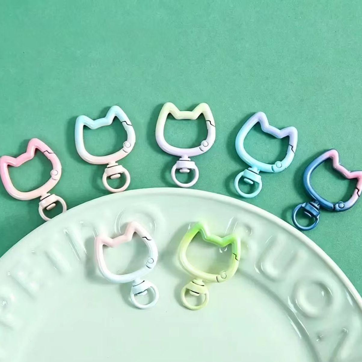 5-10 adet degrade sevimli kedi - Jewelry Making Designs incelemesi ve fiyatı