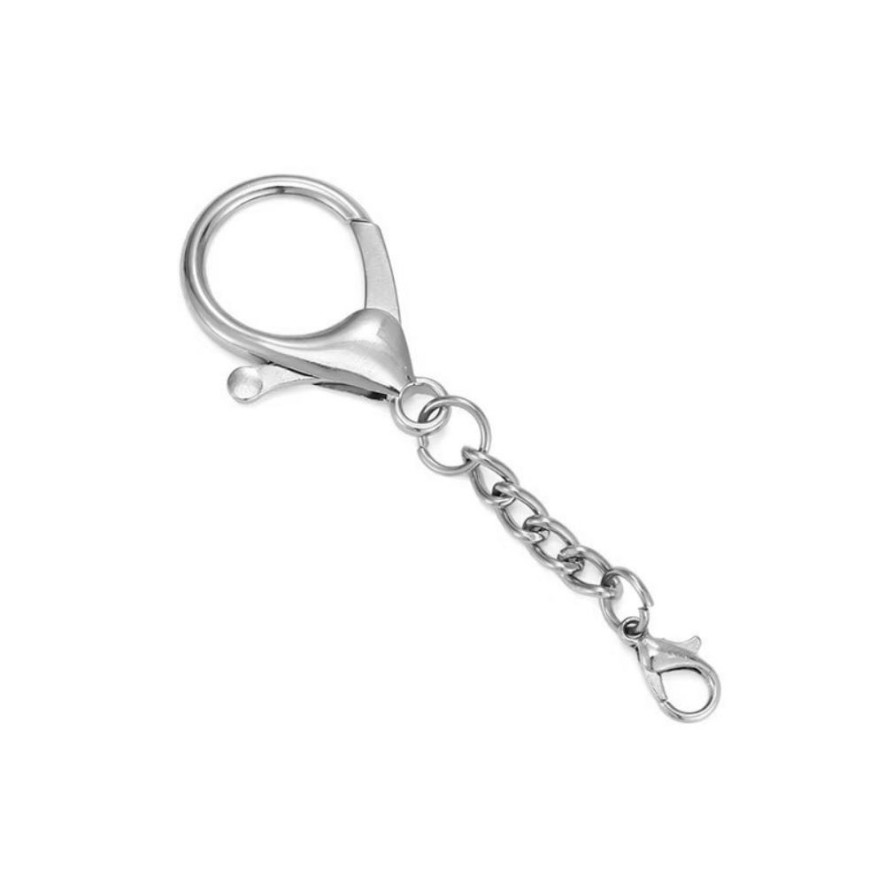 10 adet gümüş renk büyük ıstak - Lobster Clasp Silver incelemesi ve fiyatı